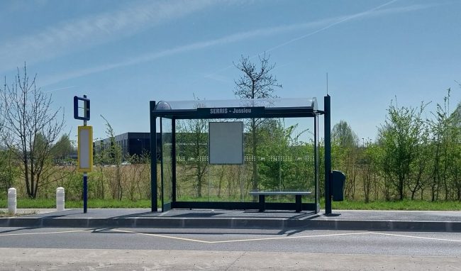 Arrêt Jussieu sur la RD406